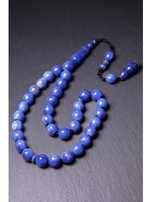 Tesbihkenti Fıçı Model Güzel Çekimli Sıkma Kehribar Tesbih