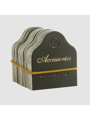 SiHako 3 Delikli Küpe Kartı 100 Adet