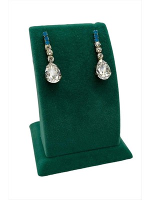 SiHako Anfora Kumaş Kaplamalı Küçük Küpe Standı