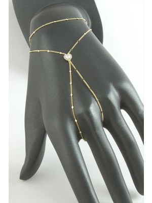 SiHako Kalp Zirkon Taşlı Lüks Çelik Şahmeran