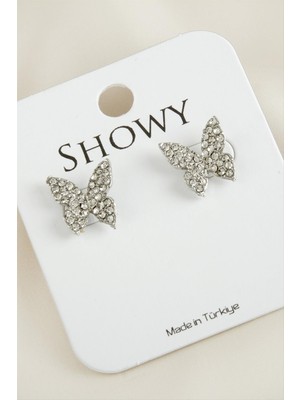 SiHako Yeni Sezon Taşlı Küpe