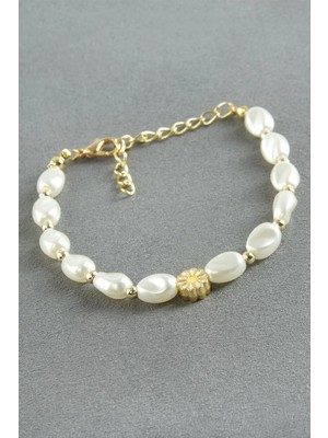 SiHako Papatya Inci Bileklik