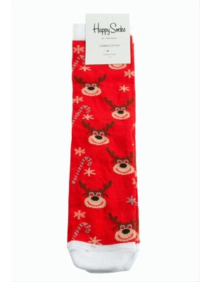 SiHako Geyik Yılbaşı Penye Çorap