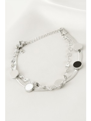 SiHako Pullu Çelik Bileklik