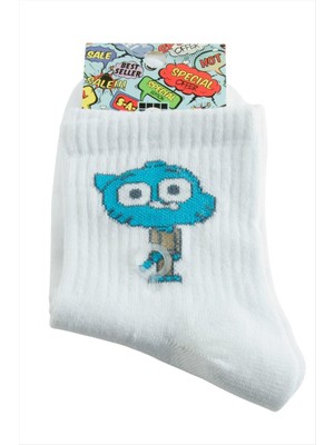 SiHako Uzaylı Kolej Çorap 8*28