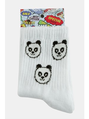 SiHako Panda Kolej Çorap 8*28