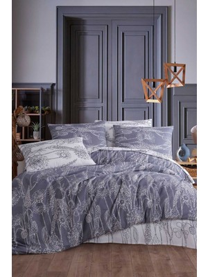 Rubby Avm Çift Kişilik Nevresim Takımı Pamuklu Gece Bahçesi