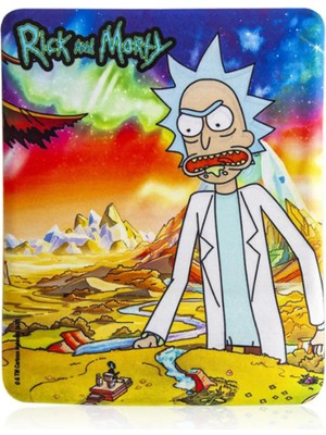 Gifi Rick and Morty Lisanslı Bilek Destekli Baskılı Mousepad
