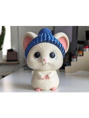 3D Snaxx Sevimli Hayvan Figürü Dekoratif Biblo – Raf ve Masaüstü Için Şık Koleksiyon Objesi