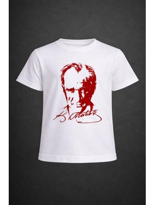 Dıgıl Kids Atatürk Baskılı Çocuk T-Shirt
