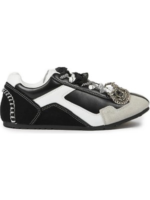 Twist ZİNCİR AKSESUARLI COLORBLOCK DERİ SNEAKER TS1260062003001