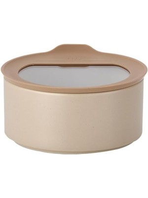 Skygo One Seramik Saklama Kabı Bej 600 ml D-NEONE060-09