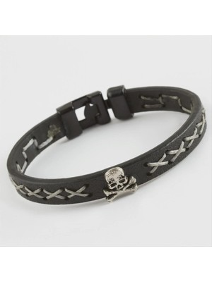 SiHako Kuru Kafa Kaliteli Suni Deri Bileklik