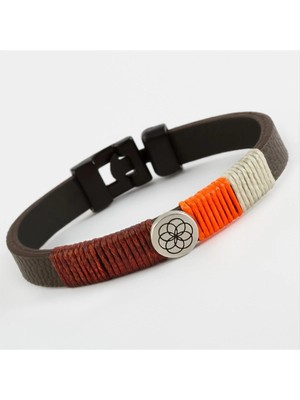 SiHako Çiçek Kaliteli Suni Deri Bileklik