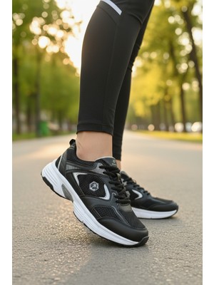 Enoch Kadın Nefes Alan File Saya Ergonomik Tasarım Rahat Yürüyüş Sneaker