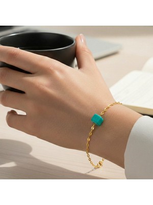 Bilezikci 14 Ayar Altın İnce Zincir Bileklik