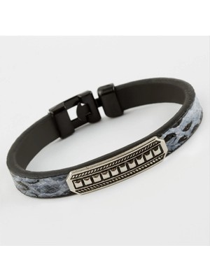 SiHako Kare Kaliteli Suni Deri Bileklik