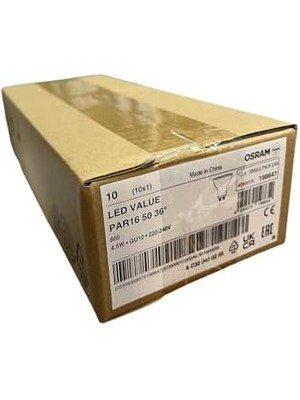 Skygo GU10 LED Ampul 4.5W 6500K Beyaz Işık – 350LM, 36° Işık Açısı, 10'lu Ekonomik Paket, Enerji Sınıfı F – 15.000 Saat Ömür