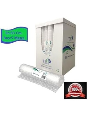 Skygo Balonlu Naylon Sargı 5 Adet 33 cm En 5 Metre Boyunda Havalı Eşya Koruma Ambalaj Pat Pat 5' Li