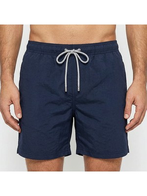 Estiva Erkek Tek Renk Tactel Deniz Şortu
