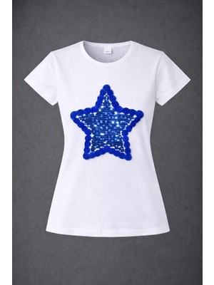 Dıgıl Kids Yıldız Motifli Kız Çocuk T-Shirt