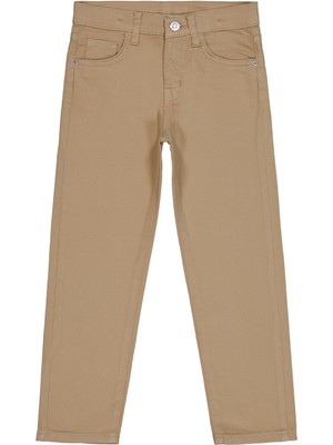 Civil Boys Basic 5 Cep 10-13 Yaş Pantolon - Kahverengi 11-12 Yaş
