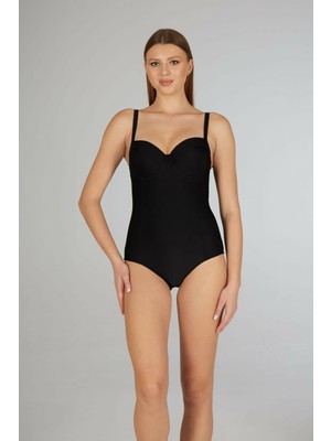 Estiva Kadın Siyah Concept Tek Parça Mayo