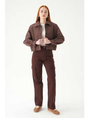 Rays Kahve Kargo Cep Jean 580