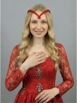 Magic Tiara El Yapımı Kristal Alınlık Bant