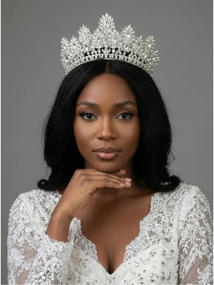 Magic Tiara Işıltılı Kına ve Nişan Tacı – Kraliçe Zarafeti