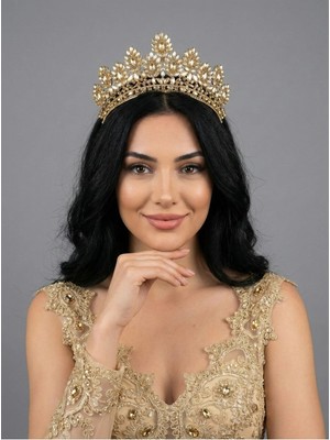 Magic Tiara Işıltılı Kına ve Nişan Tacı – Kraliçe Zarafeti