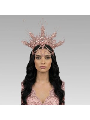 Magic Tiara El Yapımı Güneş Işığı Gelin Tacı – Farklı Renk Seçenekleriyle