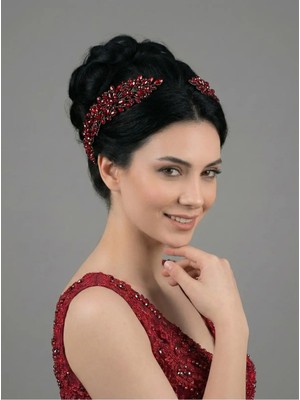 Magic Tiara El Yapımı Kristal Taşlı Ikili Saç Bandı – Zarif ve Işıltılı Özel Gün Aksesuarı