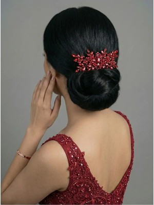 Magic Tiara Kristal Taşlı Saç Tokası – Özel Günler Için Şık ve Zarif Tasarım