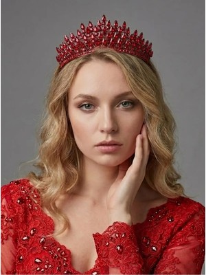 Magic Tiara Işıltılı Kristal Taşlı Prenses Tacı – Özel Günler Için Göz Alıcı Seçim