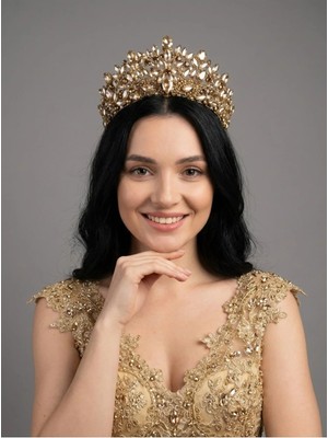 Magic Tiara Kristal Prenses Tacı – Romantik Şıklığın Simgesi