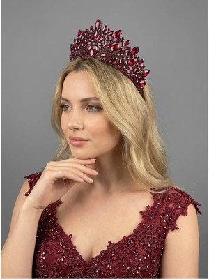 Magic Tiara Kristal Prenses Tacı – Romantik Şıklığın Simgesi