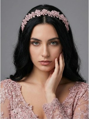 Magic Tiara Kristal Taşlı Saç Bandı – El Yapımı Işıltılı Özel Gün Aksesuarı