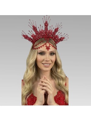 Magic Tiara El Yapımı Güneş Işığı Gelin Tacı – Farklı Renk Seçenekleriyle