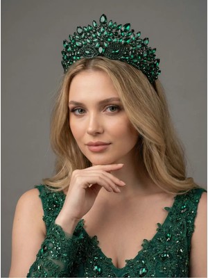 Magic Tiara Kristal Prenses Tacı – Romantik Şıklığın Simgesi