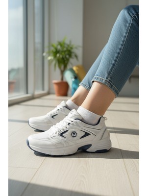 Enoch Kadın Nefes Alan File Saya Ergonomik Tasarım Rahat Yürüyüş Sneaker