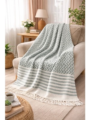 170×210 cm Çok Amaçlı Pamuklu Desenli Koltuk Örtüsü – Kir Tutmaz, Kaymaz, Kolay Temizlenir