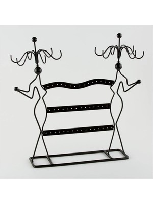 SiHako Kadın Figürlü Bileklik ve Küpe Standı