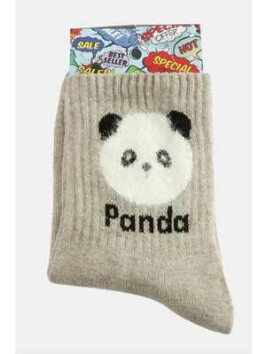 SiHako Panda Kolej Çorap 8*28