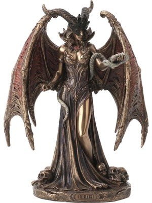 Rakun Home Mitoloji Koleksiyonu Karanlığın ve Özgürlüğün Simgesi Lilith Biblosu