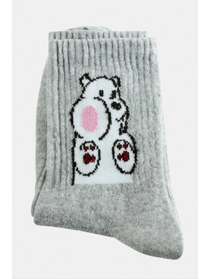 SiHako Ayıcık Kolej Çorap 8*28