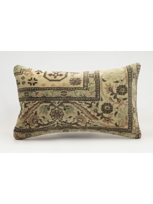 Kilim Wholesale El Yapımı Kilimden Yapılmış Vintage Kırlent Kılıfı, Yün, 30X50 cm