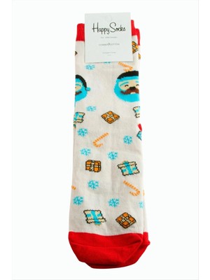 SiHako Noel Baba Yılbaşı Penye Çorap