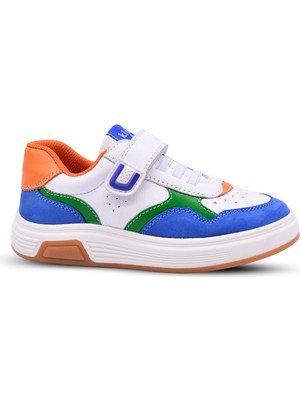 Kids A More Jumpy Erkek Çocuk Hakiki Deri Çok Renkli Beyaz Renk Günlük Ayakkabı