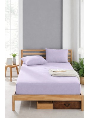 Pamuklu Yastıklı Lastikli Çarşaf Tek Kişilik